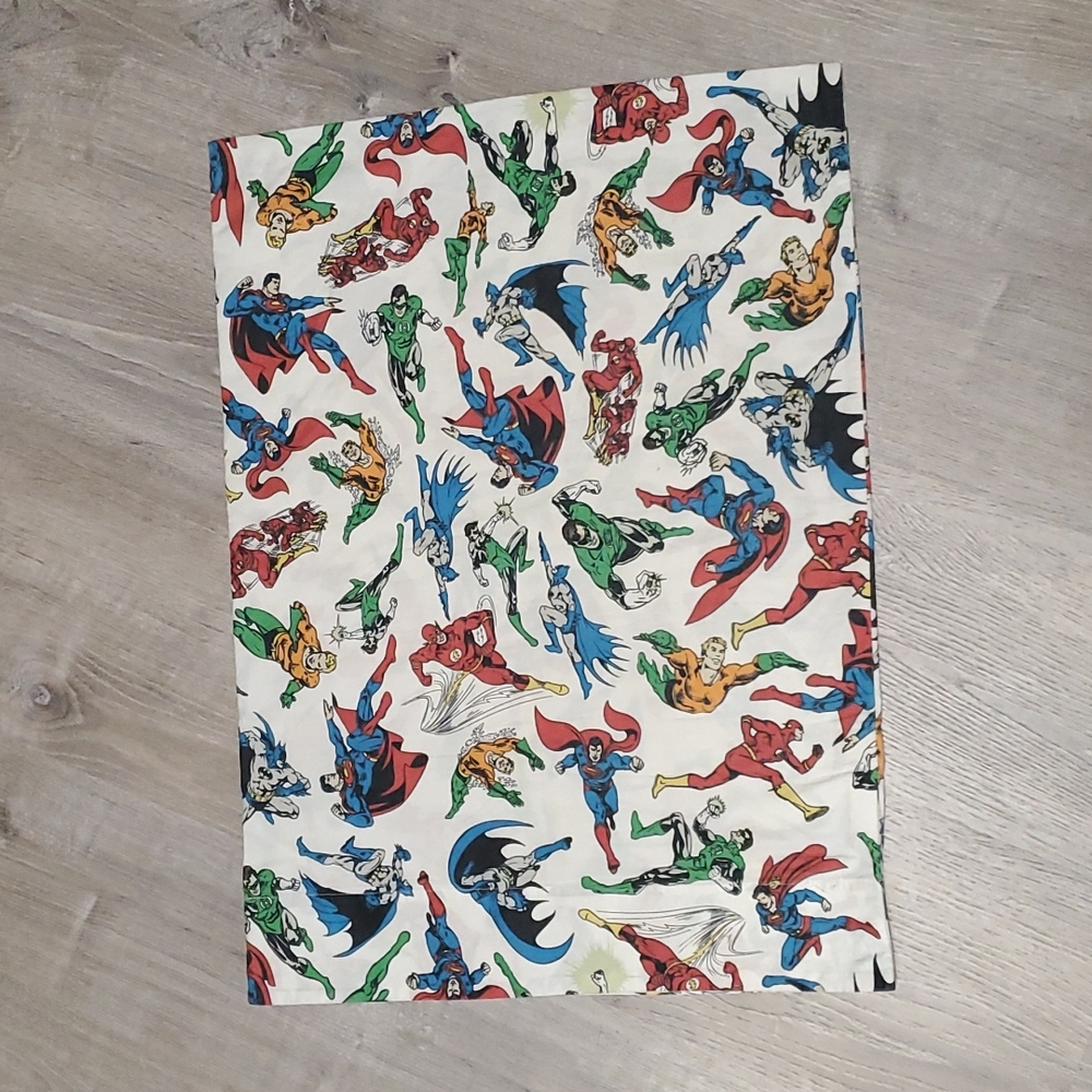 Pottery Barn Kids DC Comics pillow case cotton size 26x20